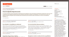 Desktop Screenshot of abogares.com
